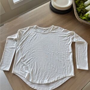 Rag & Bone White soft Long Sleeve Top